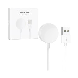 Hoco Wireless Charger For Smartwatch Y14 Sports 80cm White Hoco Wireless Charger For Smartwatch Y14 Sports 80cm White